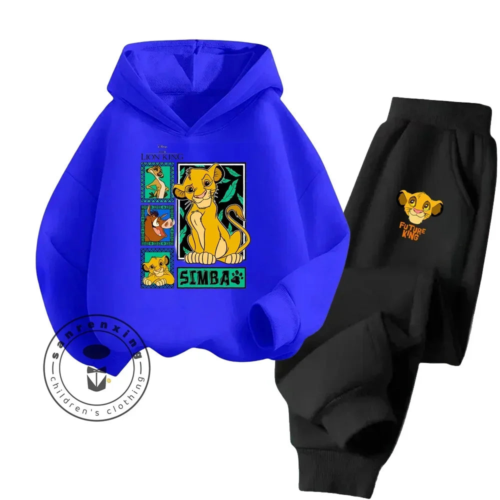 Lion King Hoodie + Pants 2-piece Set
