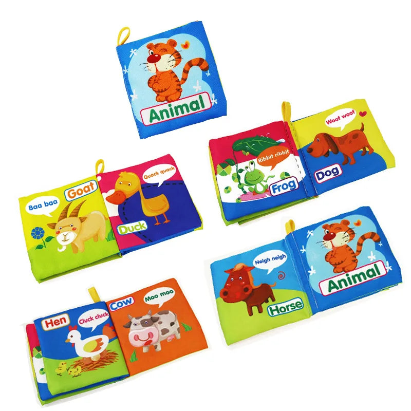 Baby Soft Cloth Book Early Learning